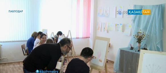 Павлодардағы «Самал» сауықтыру орталығында АРТ-терапиялық студия ашылды