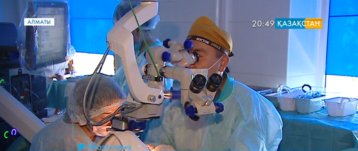 Павлодарлық зағип жан  Кирилл Терешконың көзі көре бастады