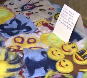 Астанада киіз басу өнері таныстырылуда