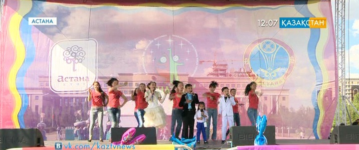 Астана күні мерекеленуде