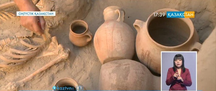 Ескі қорымнан құнды жәдігерлер табылды