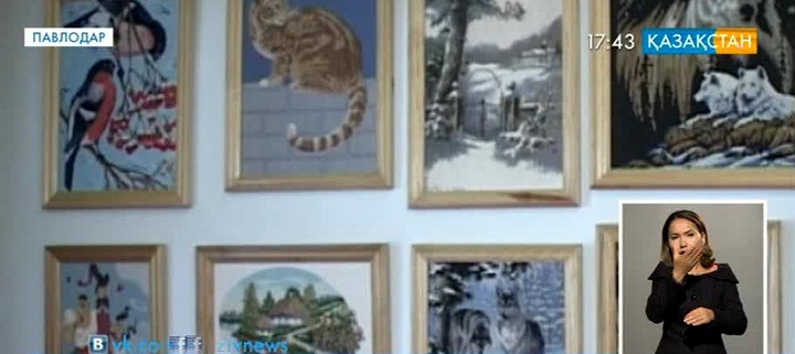 Павлодарлық Андрей Селюх кестеден картина жасайды