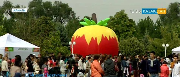 Алматылықтар қала күнін  атап өтті