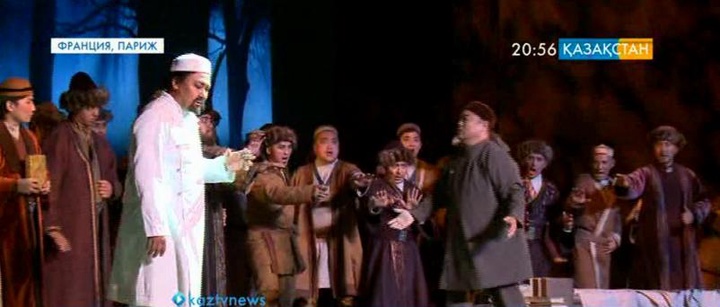 «Абай» операсы Париж төрінде шырқалды
