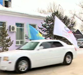 Автошерушілер Олимпиадашыларды қолдады