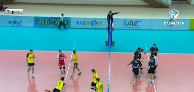 Таразда волейболдан ерлер сайысы басталды