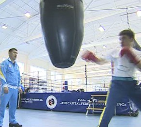 Боксшылар дайындық үстінде
