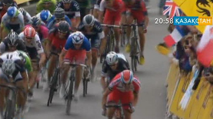 «Тур де Франс» веложарысының 4-ші кезеңі аяқталды