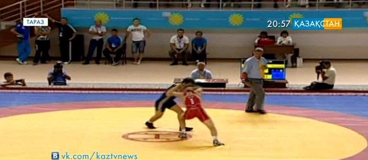 Таразда еркін күрестен халықаралық турнир аяқталды