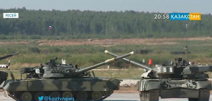 Танк биатлонынан халықаралық чемпионат өтуде