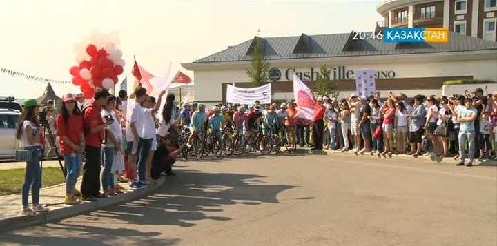 Бурабайда қайырымдылық велошеруі өтті (ВИДЕО)
