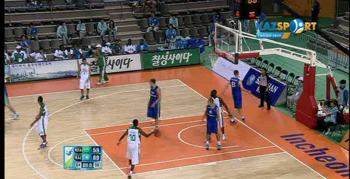 Инчхон – 2014. Қазақстан – Сауд Арабиясы – 89:59 (ВИДЕО)