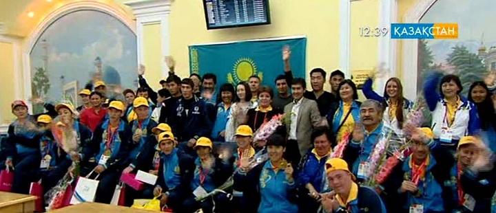 Еуропалық арнайы Олимпиада ойындарына қатысушылар  елге оралды