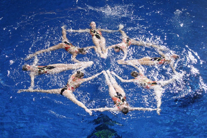 Казахстанские синхронистки завоевали бронзовую медаль на Азиаде