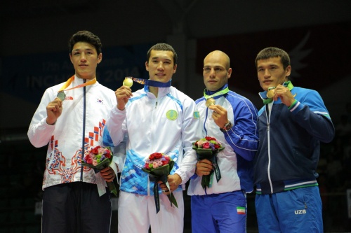 Инчхон-2014. Әділбек Ниязымбетов пен Хонгкю Ким жекпе-жегі (ВИДЕО)