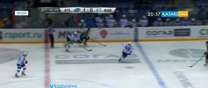 «Атлант» - «Барыс» 3:4