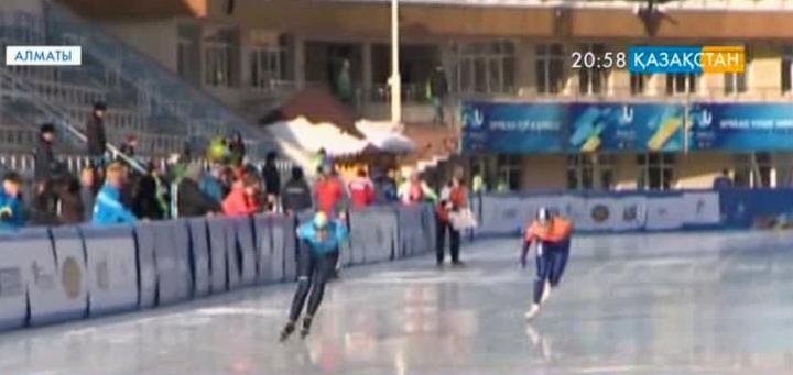 Студенттер арасында конькимен жүгіруден ІІ Әлем чемпионаты өтуде (ВИДЕО)