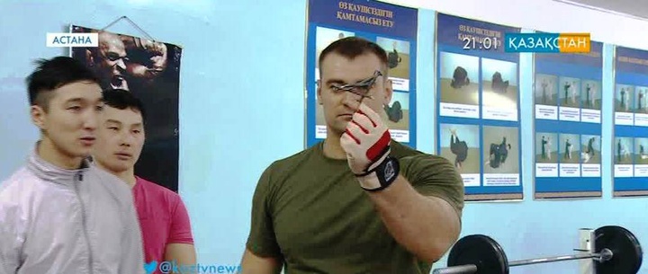 Сергей Цырульников күш қолданылатын спорт түрлерімен үш жылдан бері айналысып келеді