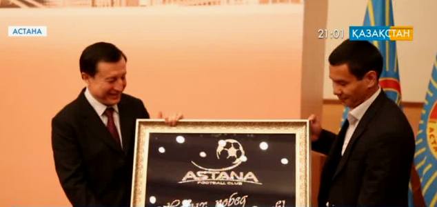 Елорда әкімі Әділбек Жақсыбеков спортшылармен кездесті