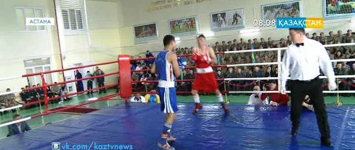 В Астане начался II открытый Чемпионат Сухопутных войск ВС РК по боксу