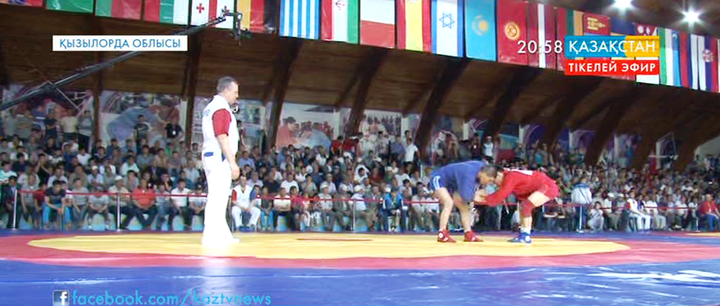 Кеңес одағының батыры Тәйімбет Көмекбаев атындағы самбодан ХХ халықаралық жарыс өтті