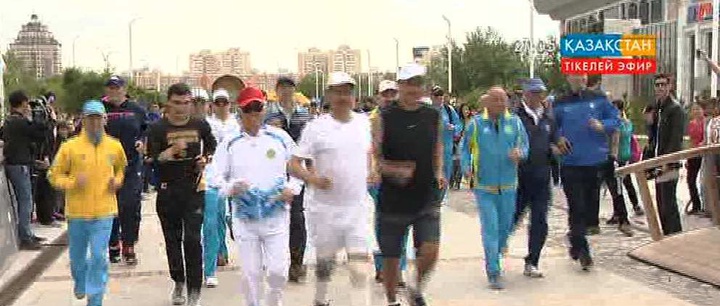 Астанада Олимпиада күні аталып өтті