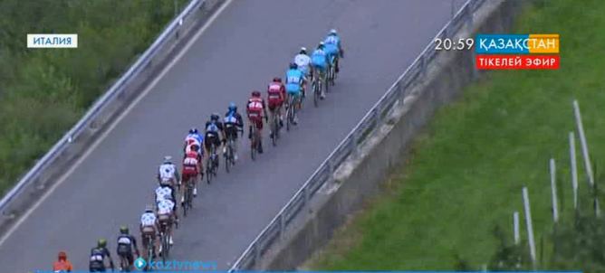 «Джиро Д'Италия» веложарысының 16-шы кезеңінде «Астана» командасының шабандозы Микель Ланда топ жарды