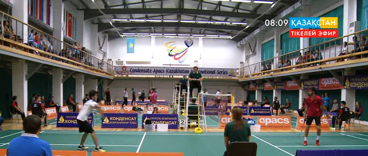 В Уральске проходит международный турнир по бадминтону