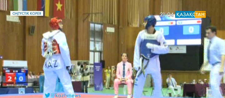 Таэквондошы Нұрсұлтан Мамаев Универсиада ойындарында алтын алды