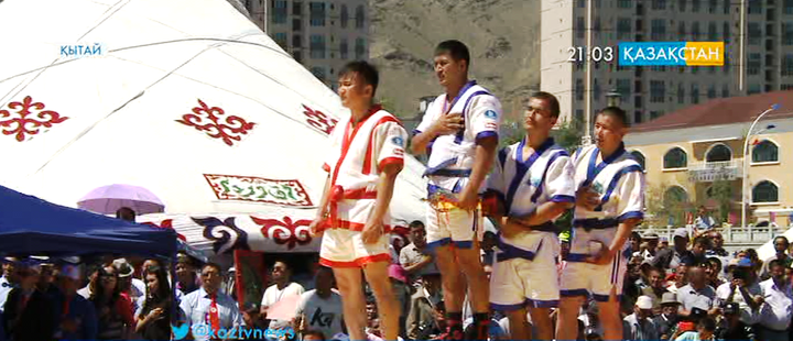 ҚХР Шыңжаң автономиялық ауданына қарасты Алтай қаласында қазақша күрестен Азия чемпионаты өтті