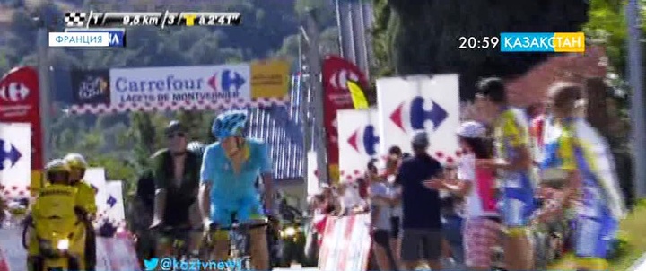 «Тур де Франстың» 18-ші кезеңінде «Астана» сапынан  үздік нәтиже көрсеткен - Якоб Фульсанг