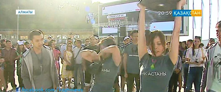 Алматыда тұңғыш рет «Кроссфит Болашақ Астана-2015» жарысы өтті