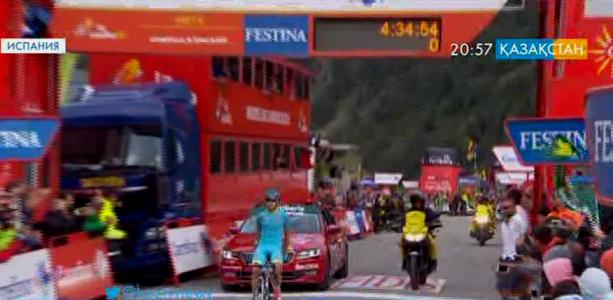 Микель Ланда «Вуэльта» көпкүндігінің 11-ші кезеңінде топ жарды