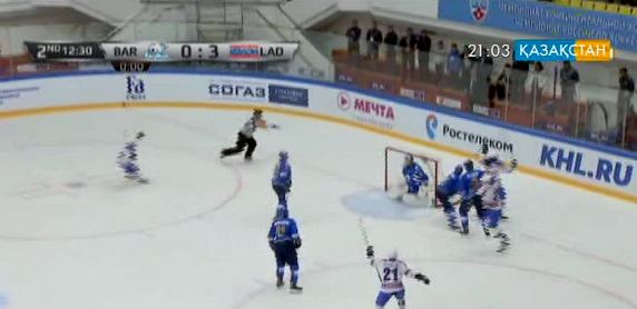 «Барыс» хоккей клубы «Лада» командасынан 6:0 есебімен ұтылды