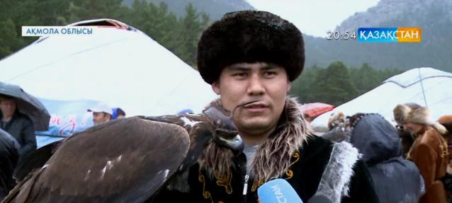 Бурабайда бүркітшілердің ІІ халықаралық фестивалі өтіп жатыр