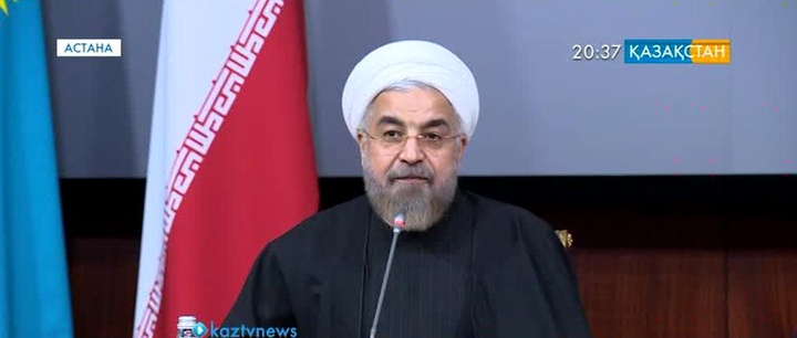 Иран Президенті Назарбаев университетінде дәріс оқыды