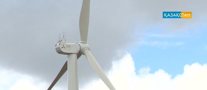 Ерейментауда желден қуат өндіретін станция құрылысы басталды