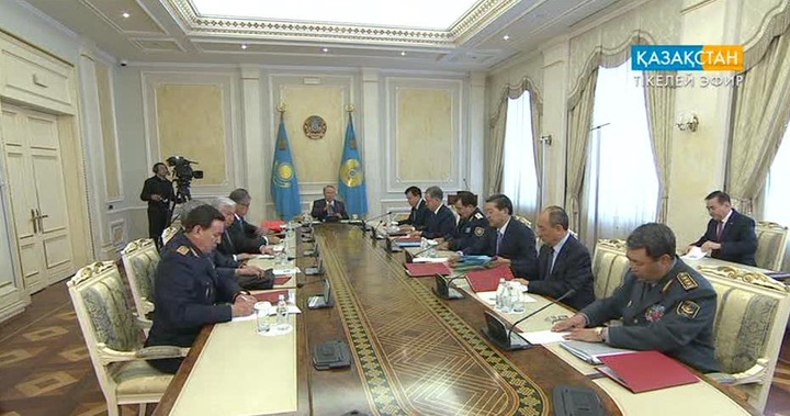 Осы  аптада бірнеше ресми тұлға Ақордада есеп берді