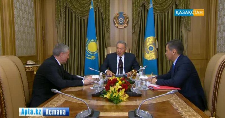 Ақордадағы қабылдаулар