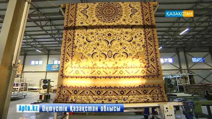 Ұлттық нақыштағы кілемдер Оңтүстік Қазақстан облысында тоқылады