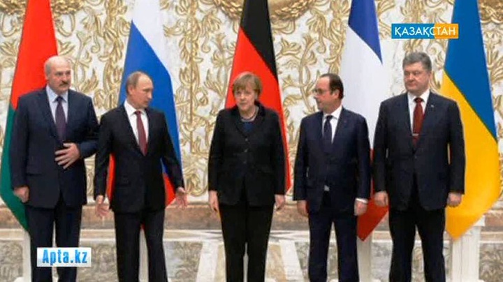 Германия, Франция, Украина, Ресей президенттері бас қосты