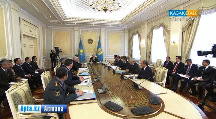 Қауіпсіздік кеңес Ақордаға жиналды