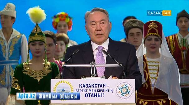 Нұрсұлтан Назарбаев Тараз қаласына барды