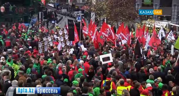 Бельгиядағы ереуіл толастар емес