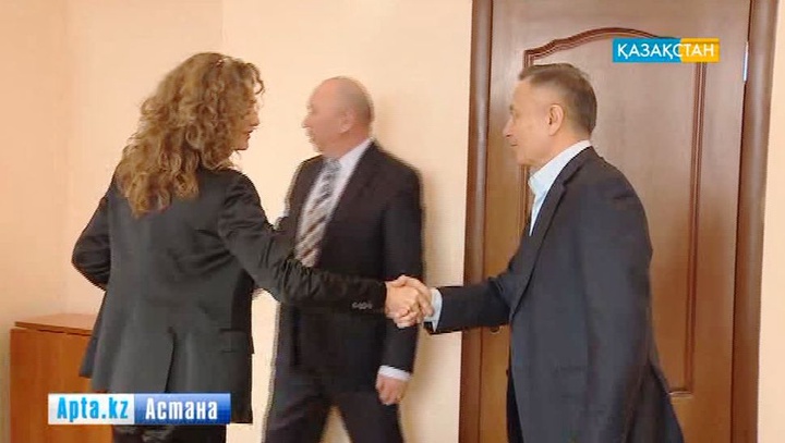 Әбілғазы Құсайынов ЕҚЫҰ миссиясының басшысы Корнелия Йонкермен кездесті