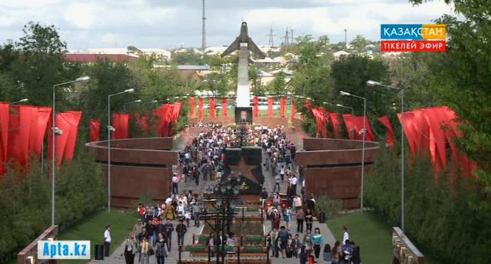 Жеңістің 70 жылдығы елдің түкпір-түкпірінде аталып өтті