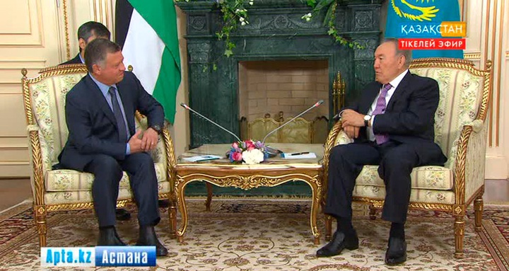 Нұрсұлтан Назарбаев Ақордада БҰҰ Бас хатшысы, Финляндия президенті және Иордания королімен кездесті