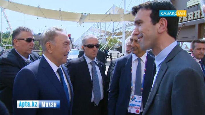 Нұрсұлтан Назарбаев Италияның EXPO-2015 көрмесі өтіп жатқан Милан қаласына жұмыс сапарымен барды