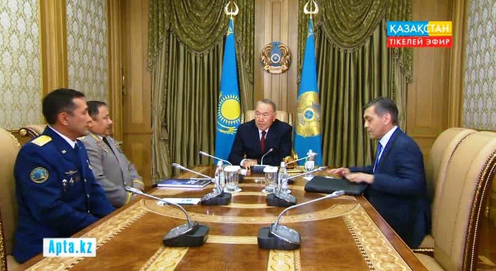 Нұрсұлтан Назарбаев Айдын Айымбетовті қабылдады
