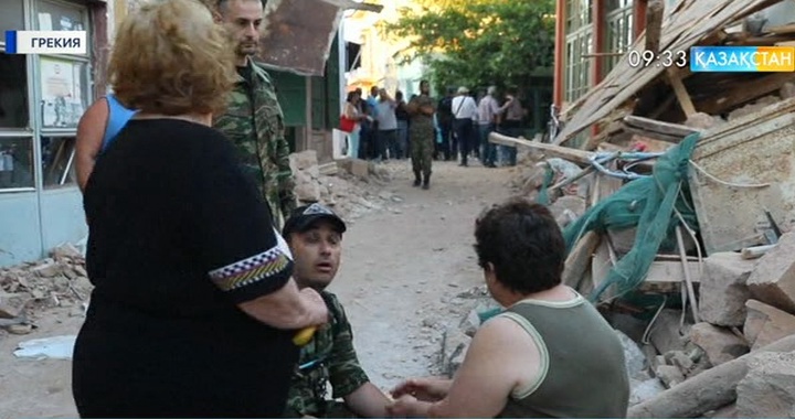 Грекия мен Түркияда қуаты 6,3 баллдық жер сілкінісі болды